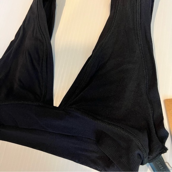 Skims Bralette Womens size XXS Black Summer Mesh Plunge - Picture 4 of 7